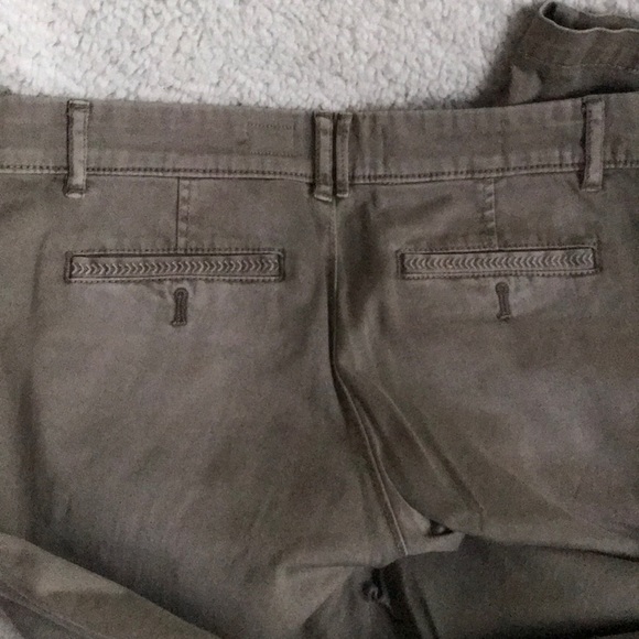 Anthropologie Light Forest Green Pant - Picture 3 of 6